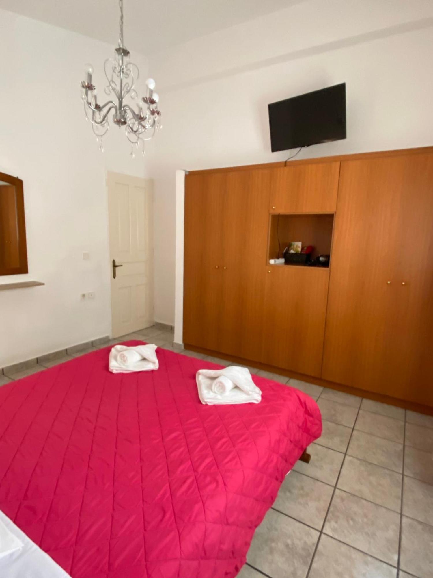 Aronis Spyros Panoramic Seaview Apartments Longós Oda fotoğraf