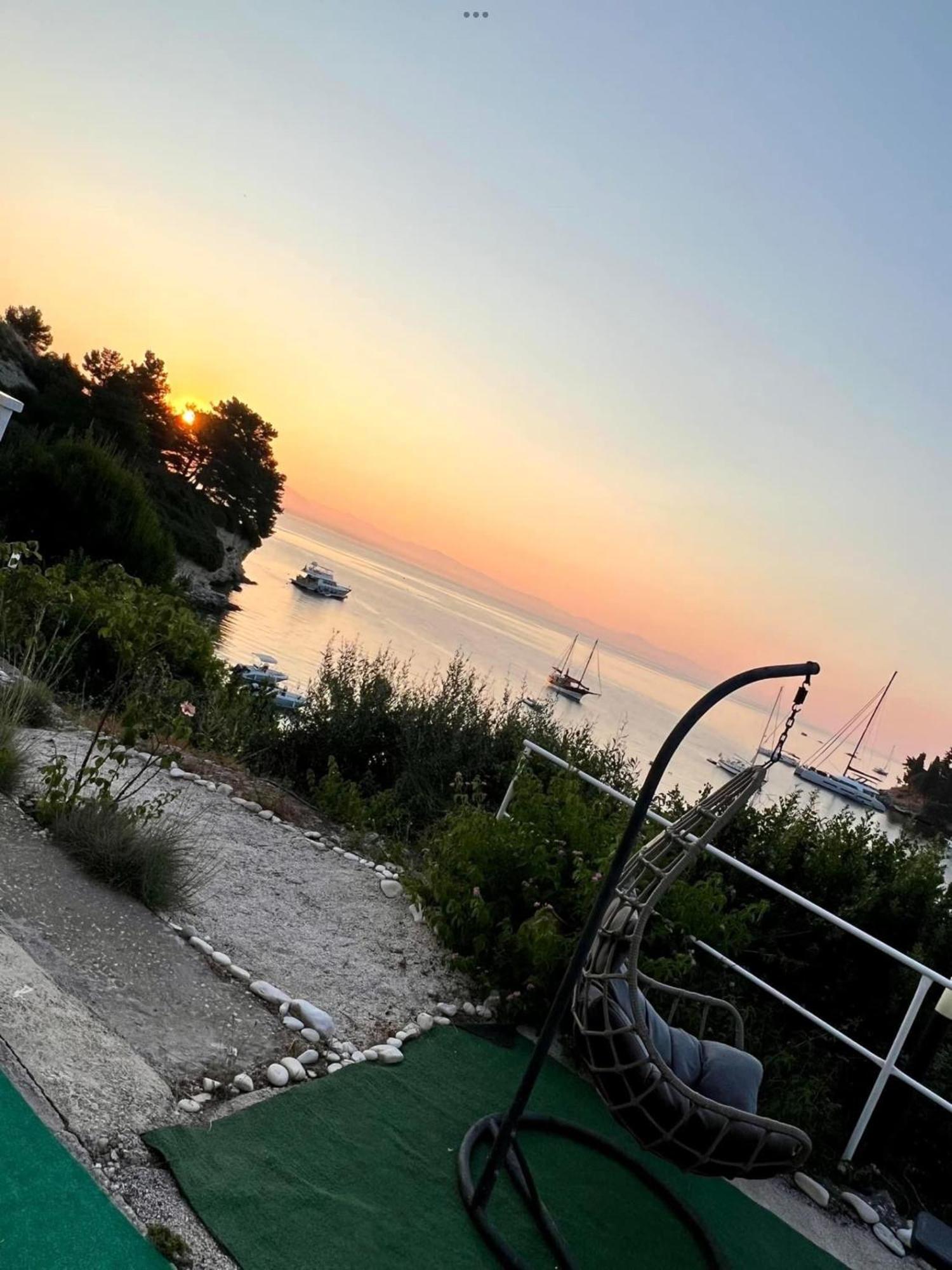 Aronis Spyros Panoramic Seaview Apartments Longós Dış mekan fotoğraf