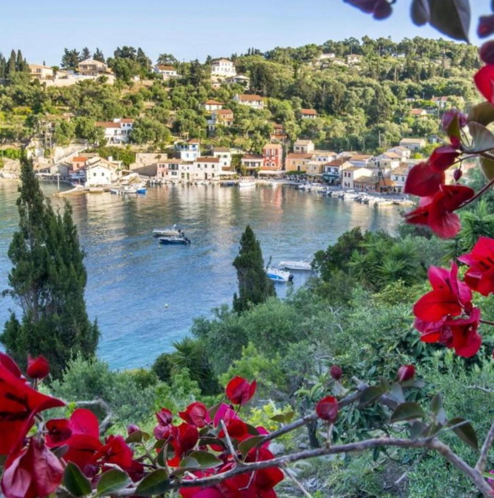 Aronis Spyros Panoramic Seaview Apartments Longós Dış mekan fotoğraf