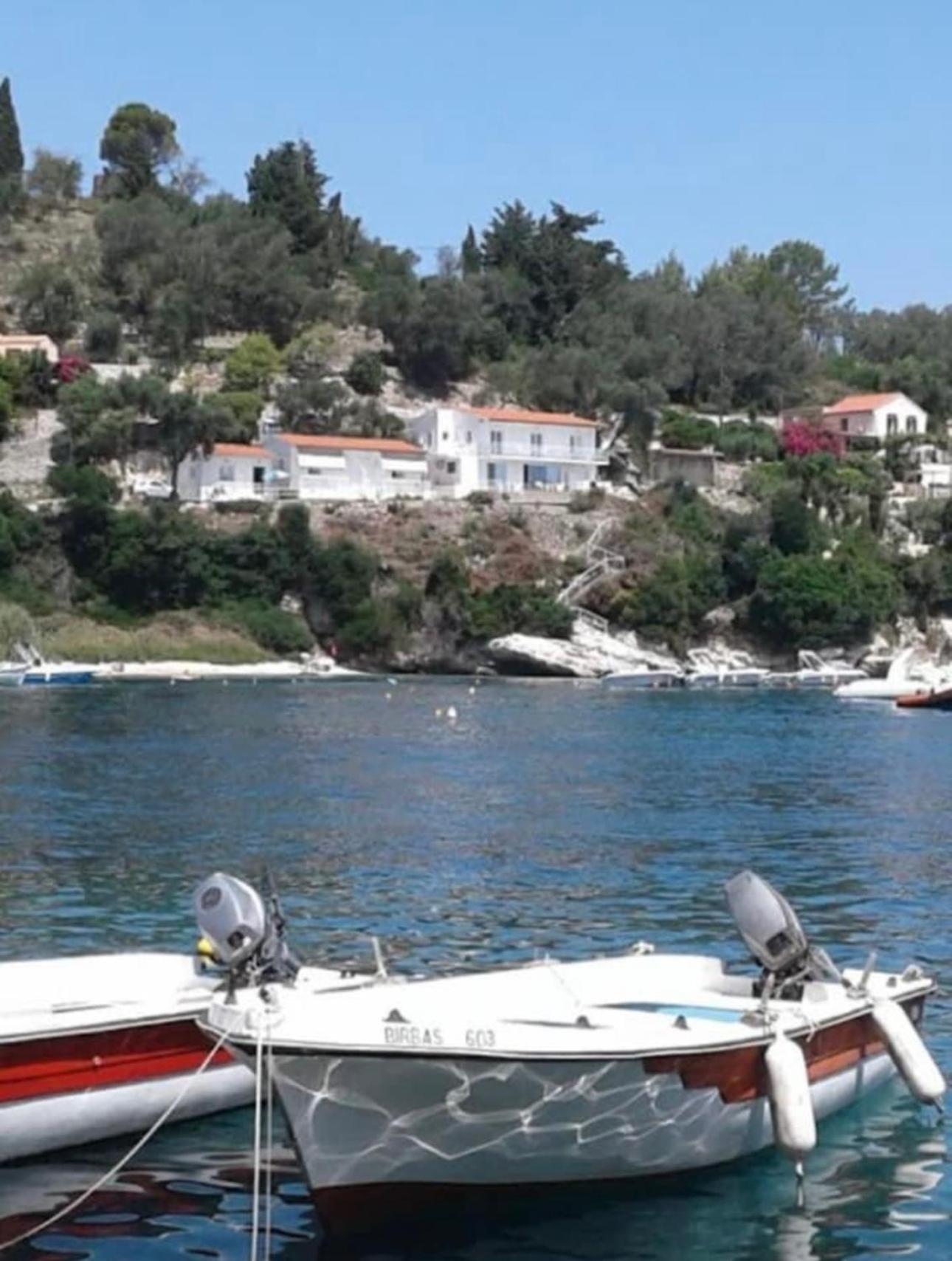 Aronis Spyros Panoramic Seaview Apartments Longós Dış mekan fotoğraf
